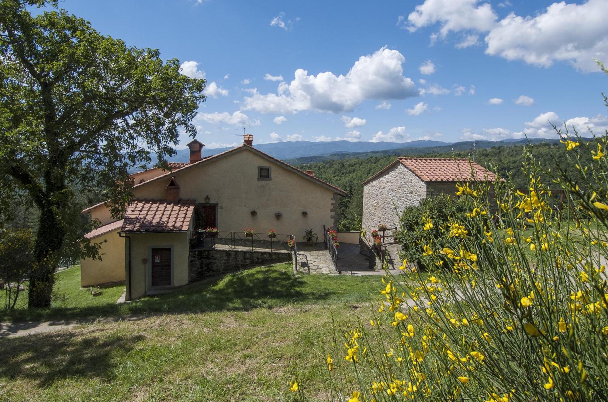 Borgo Tramonte Hotel Pratovecchio Kültér fotó