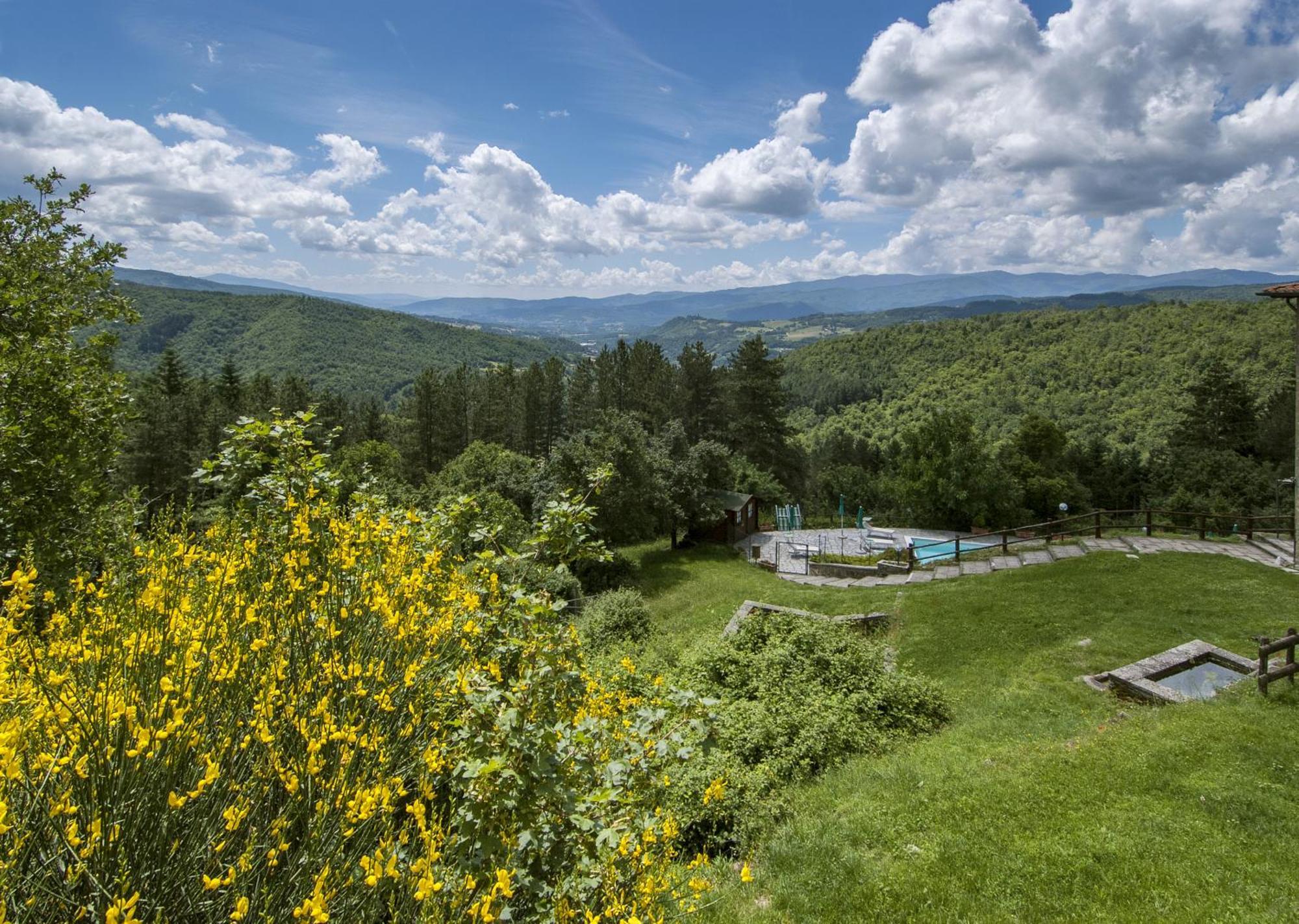 Borgo Tramonte Hotel Pratovecchio Kültér fotó