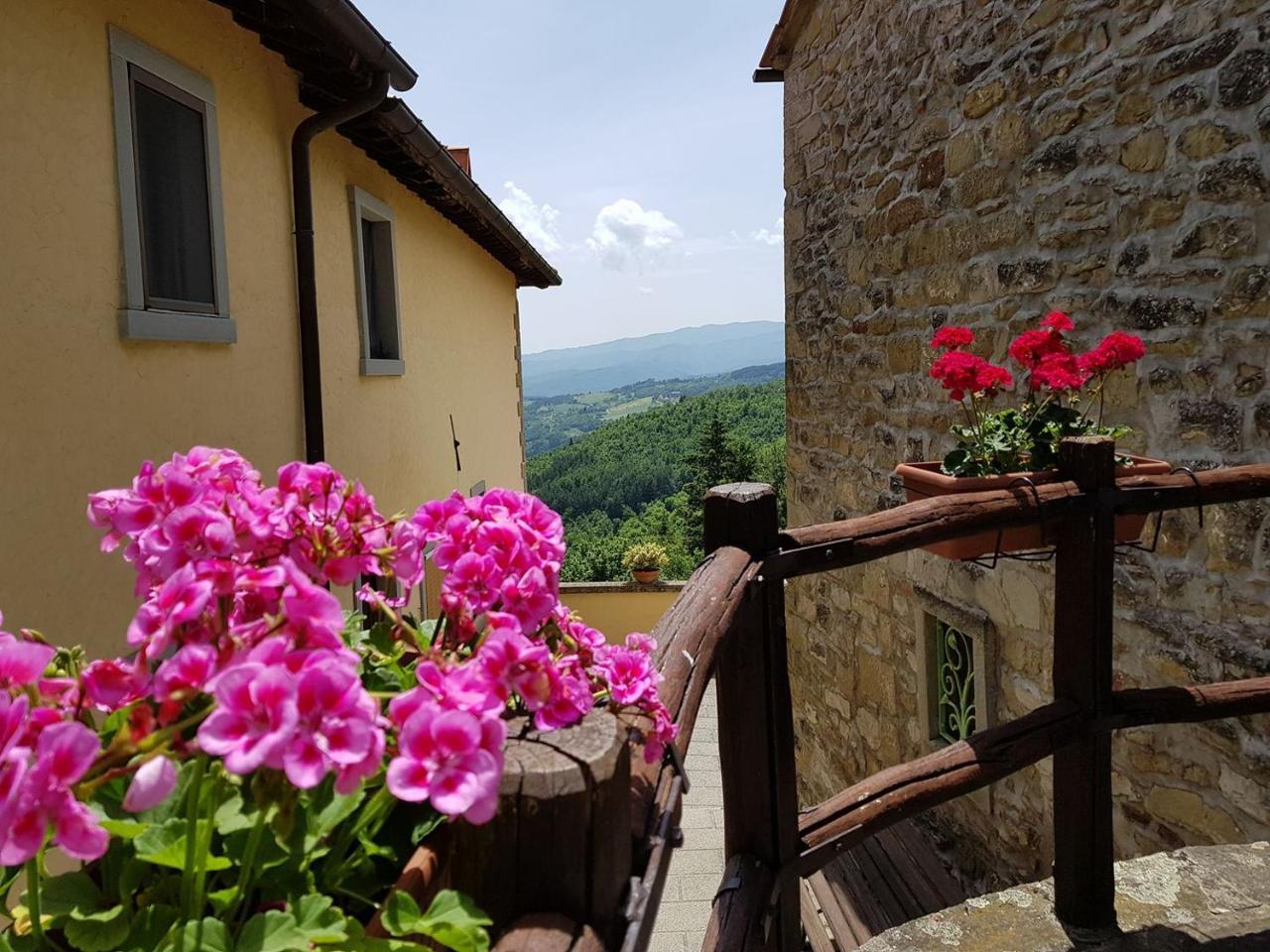 Borgo Tramonte Hotel Pratovecchio Kültér fotó